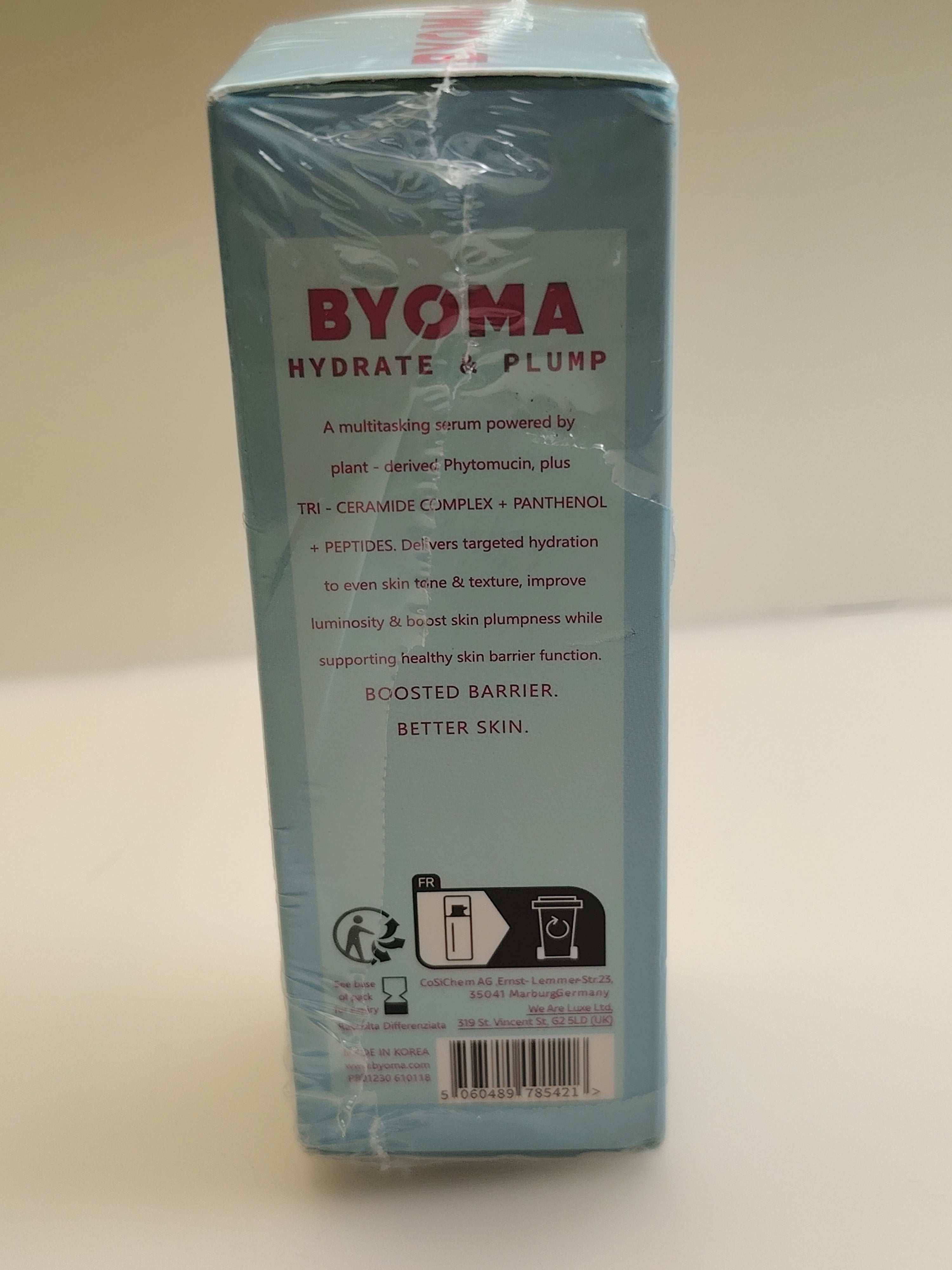 Sérum éclat phyto-mucine BYOMA 40 ml
