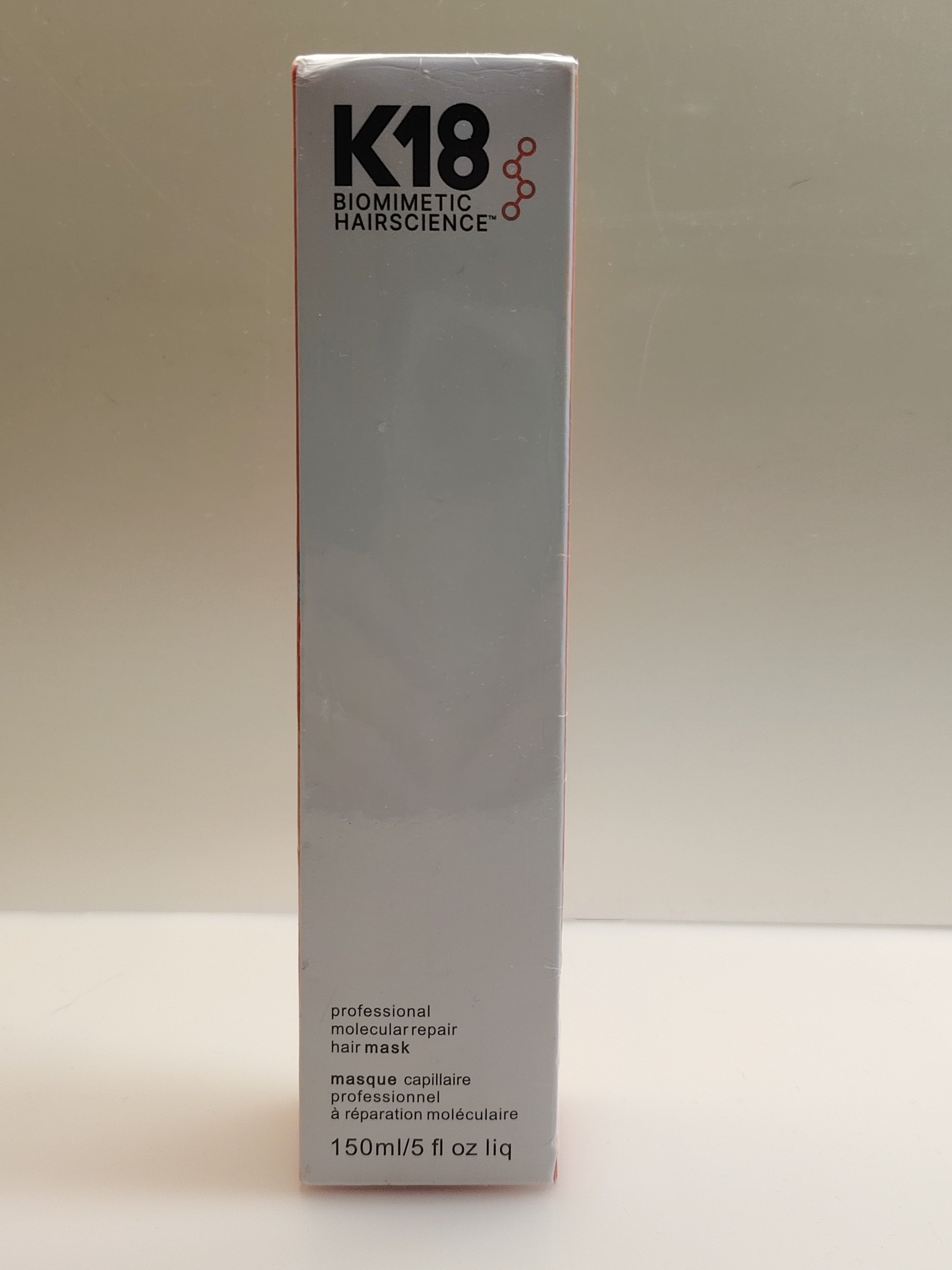 Masque capillaire sans rinçage K18. 150ml