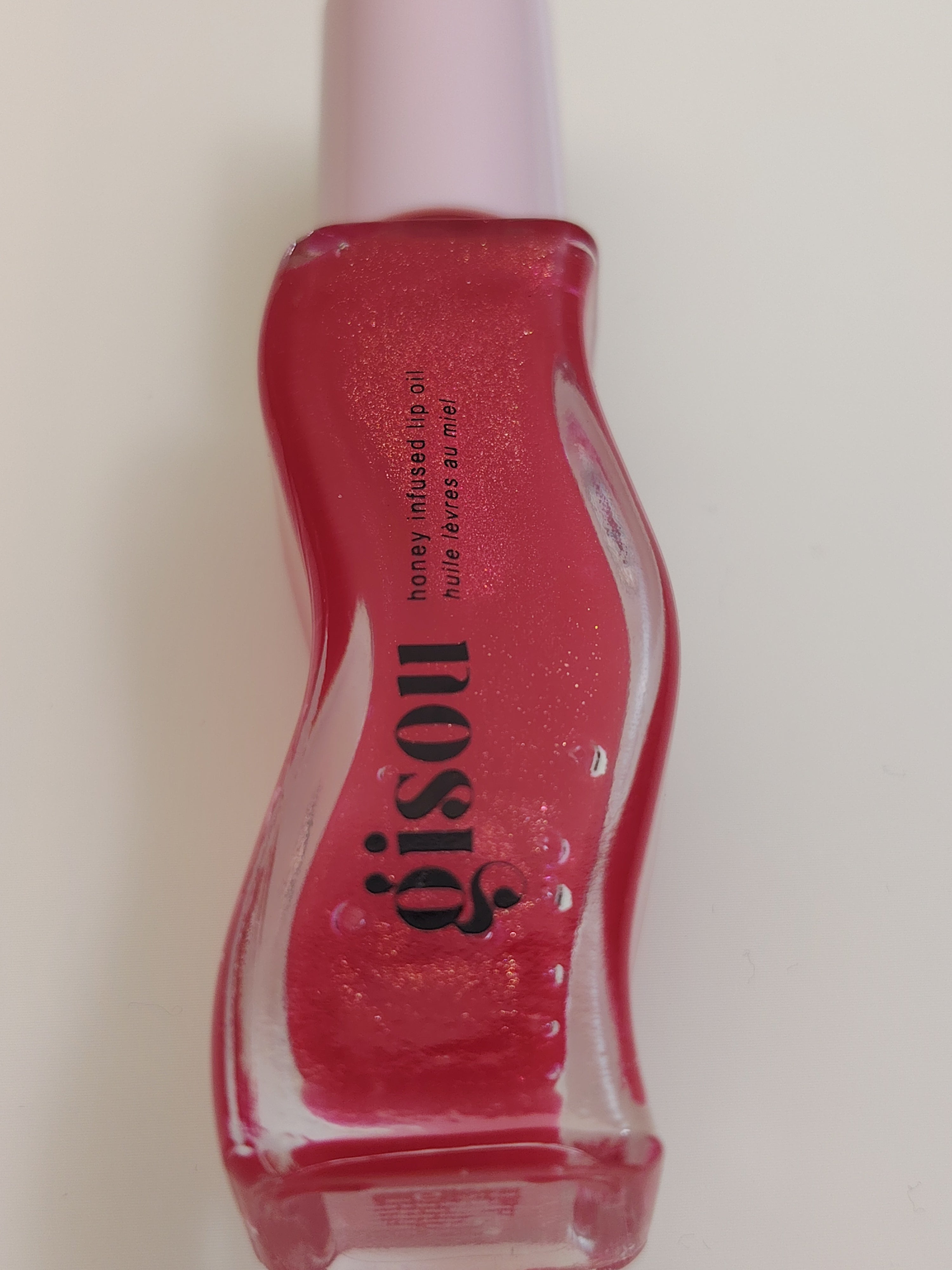 Huile à lèvres infusée au miel "Sorbet Fraise" Gisou