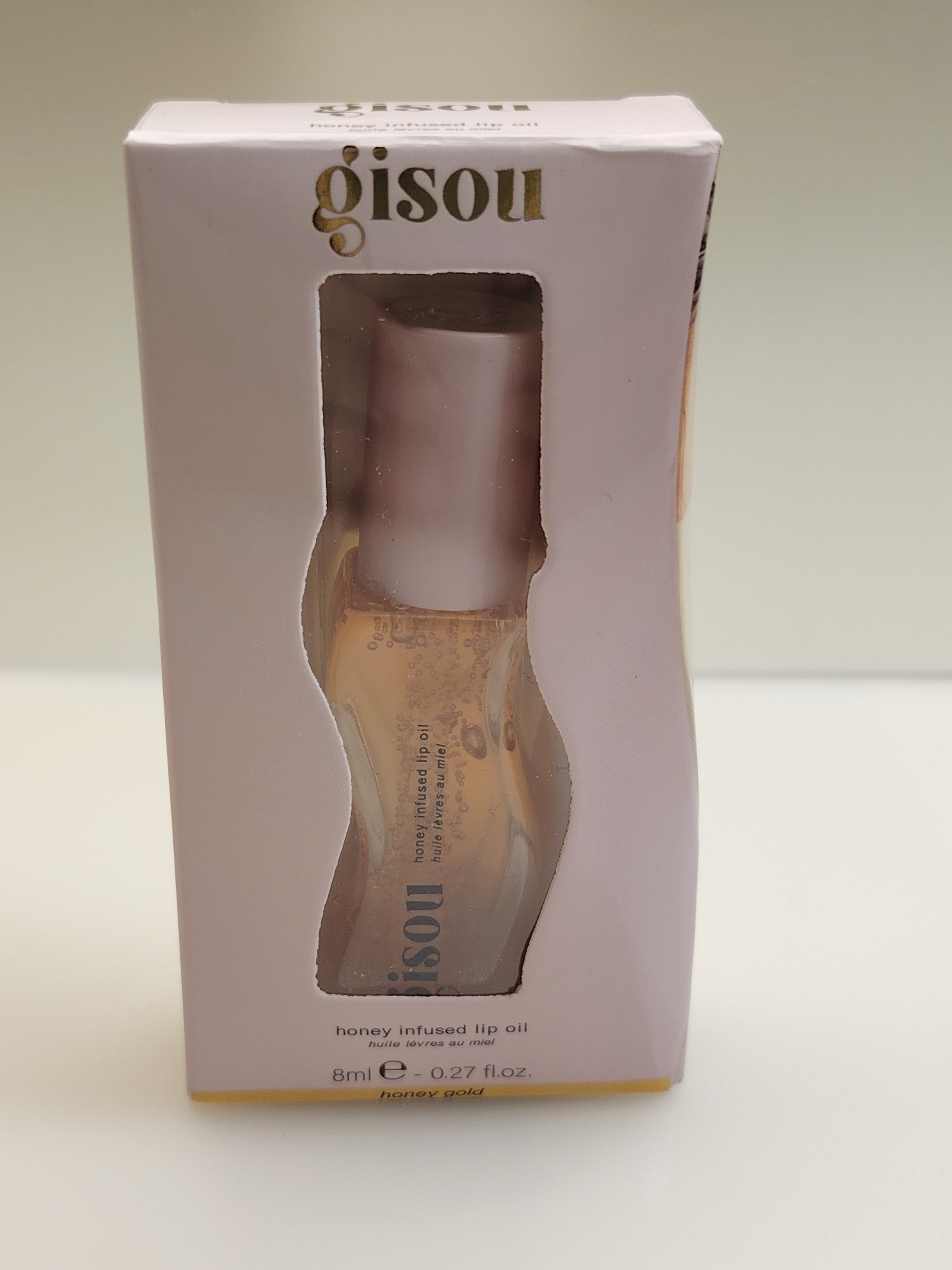 Huile à lèvres infusée au miel "Miel/Honey gold" Gisou