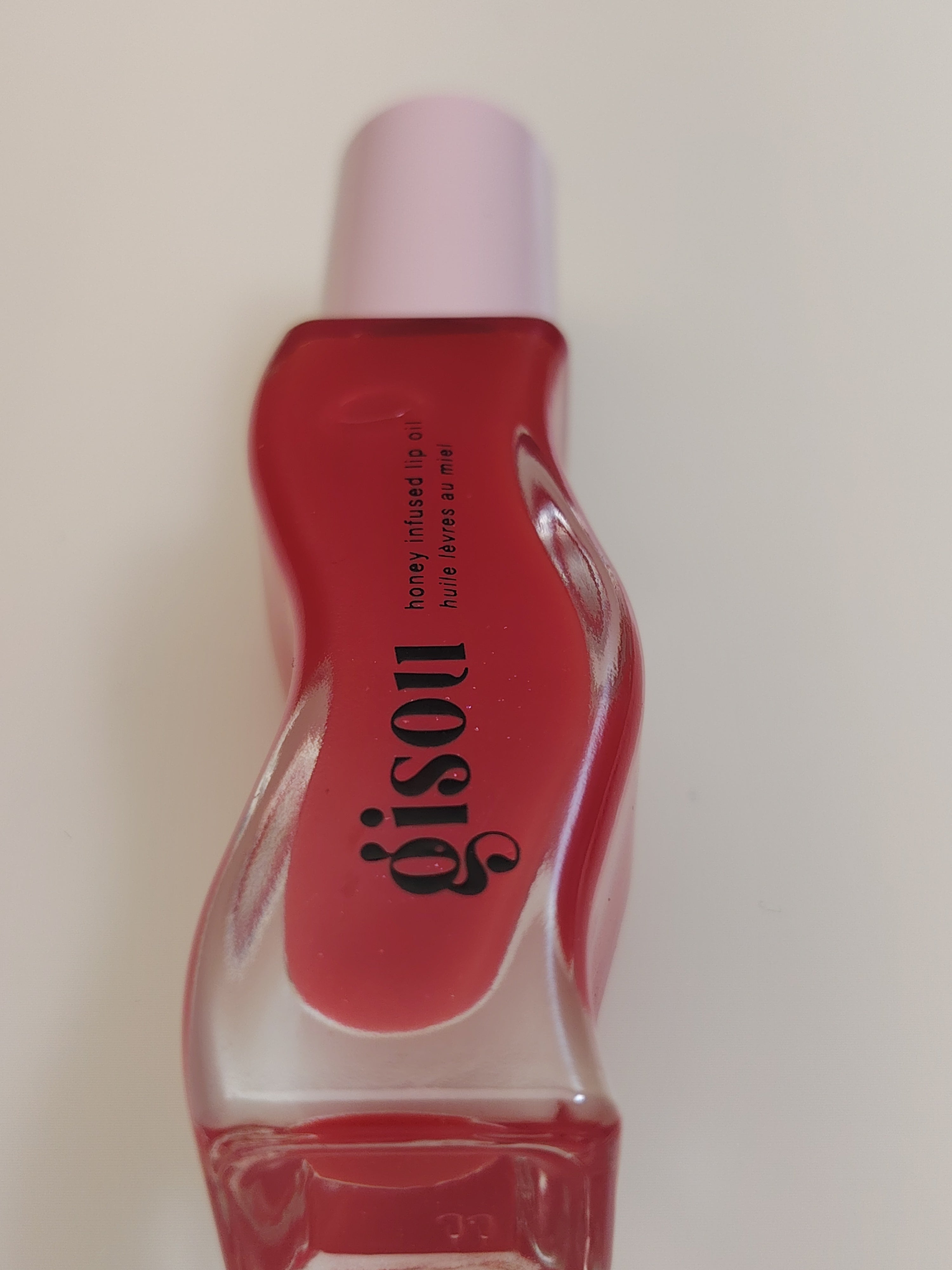 Huile à lèvres infusée au miel "Cerise" Gisou