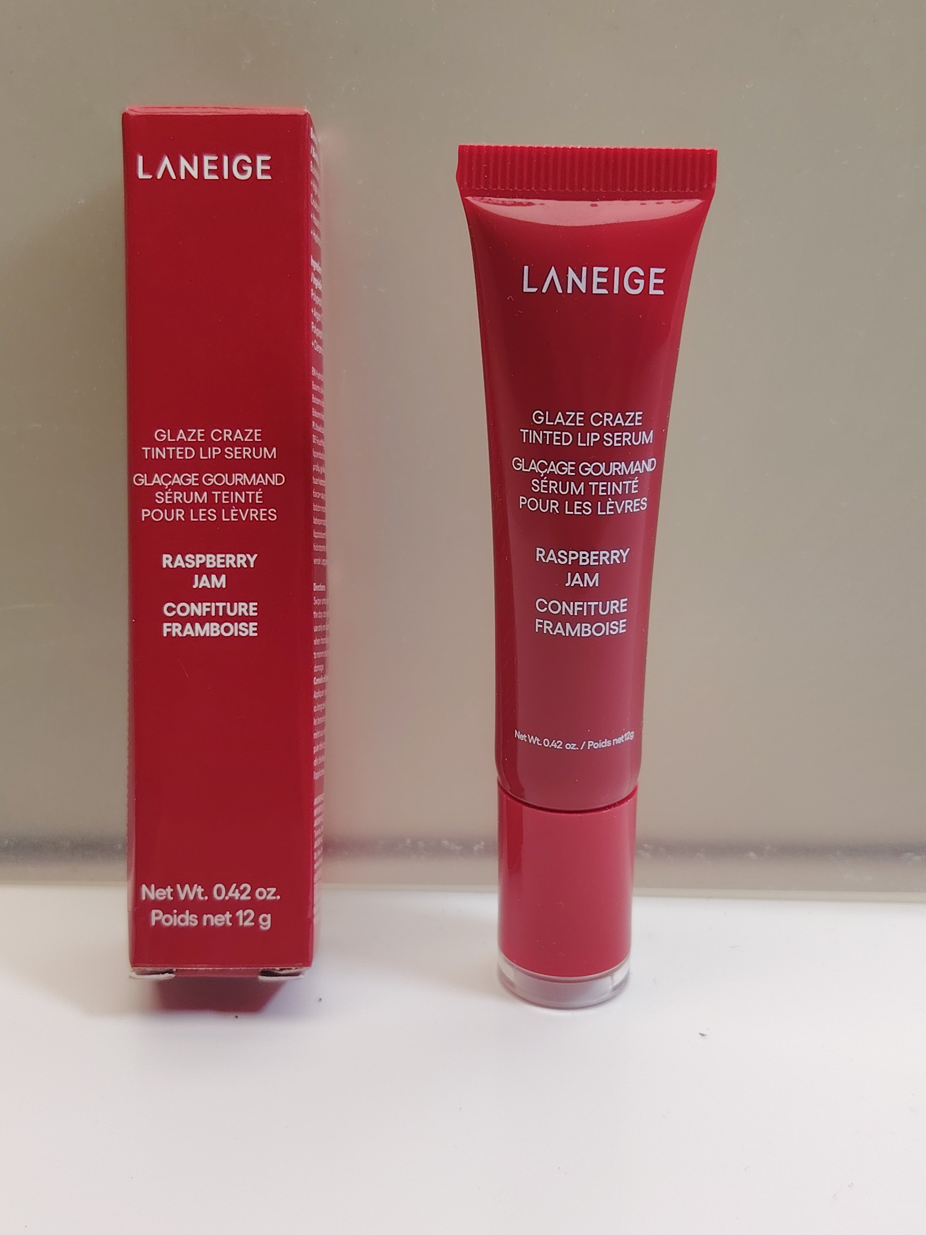 Baume à lèvres LANEIGE Glowy - Framboise 12 g